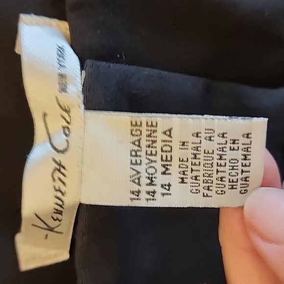 NWT Kenneth Cole Amanda Black Dress Trousers sz 14 - Picture 4 of 9